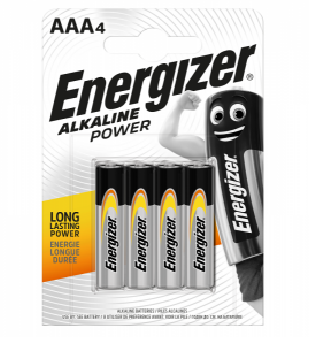 Patarei 4xAAA (LR03) power leelispatarei