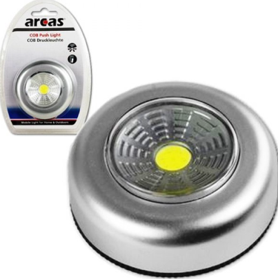 Valgusti COB LED pealevajutamisega 3*AAA