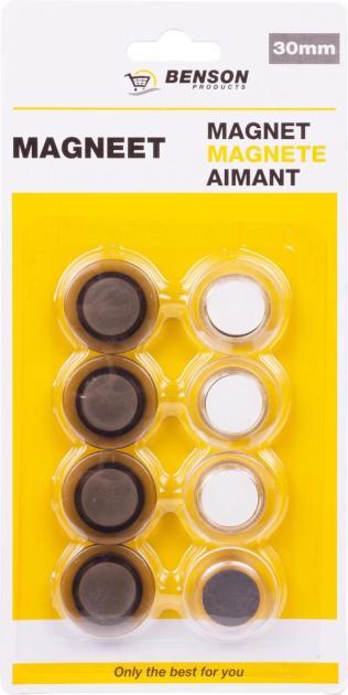 Magnet Ø 30 mm, 8 tk pakis