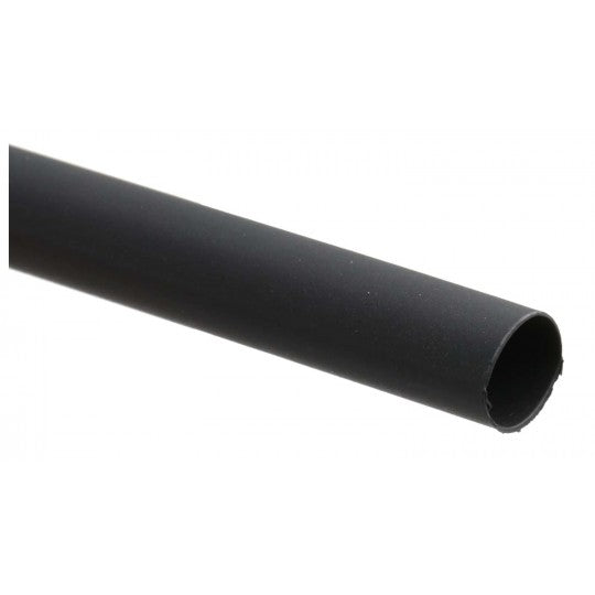 Termokahanev toru 40/12 mm liimiga must