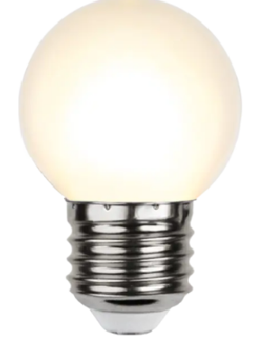 LED lamp E27 1W 15lm 2700K matt IP20