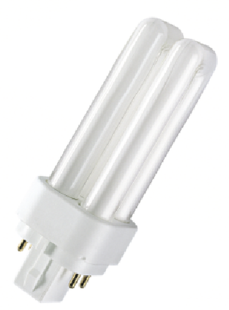 Kompaktlamp G24q-3 26W/830 DULUX D/E