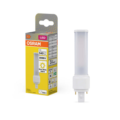 LED kompaktlamp G24d-1 5W 540 lm 3000K 220...240V valge