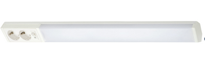 LED valgusti pistikupesaga 11W 3000K/4000K 1200lm IP21 valge 750mm
