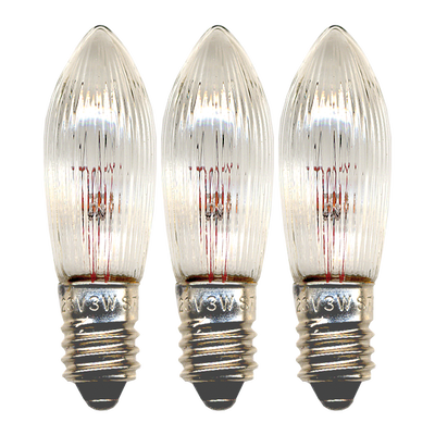 Advendiküünla lamp (5küünalt) 3W 34V E10 klaar