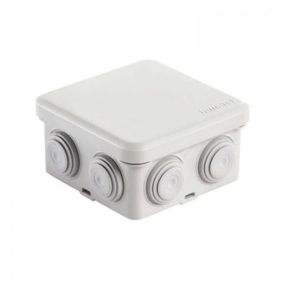 Harukarp läbiviikudega IP55 100x100x45 hall