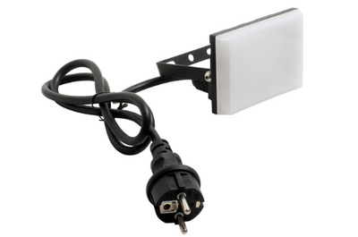 LED prožektor juhtmega 0,8m 10W IP44 must