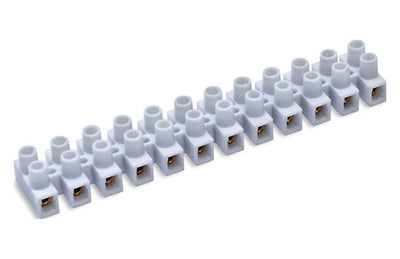 Klemmliist 12 paari 6 mm² valge