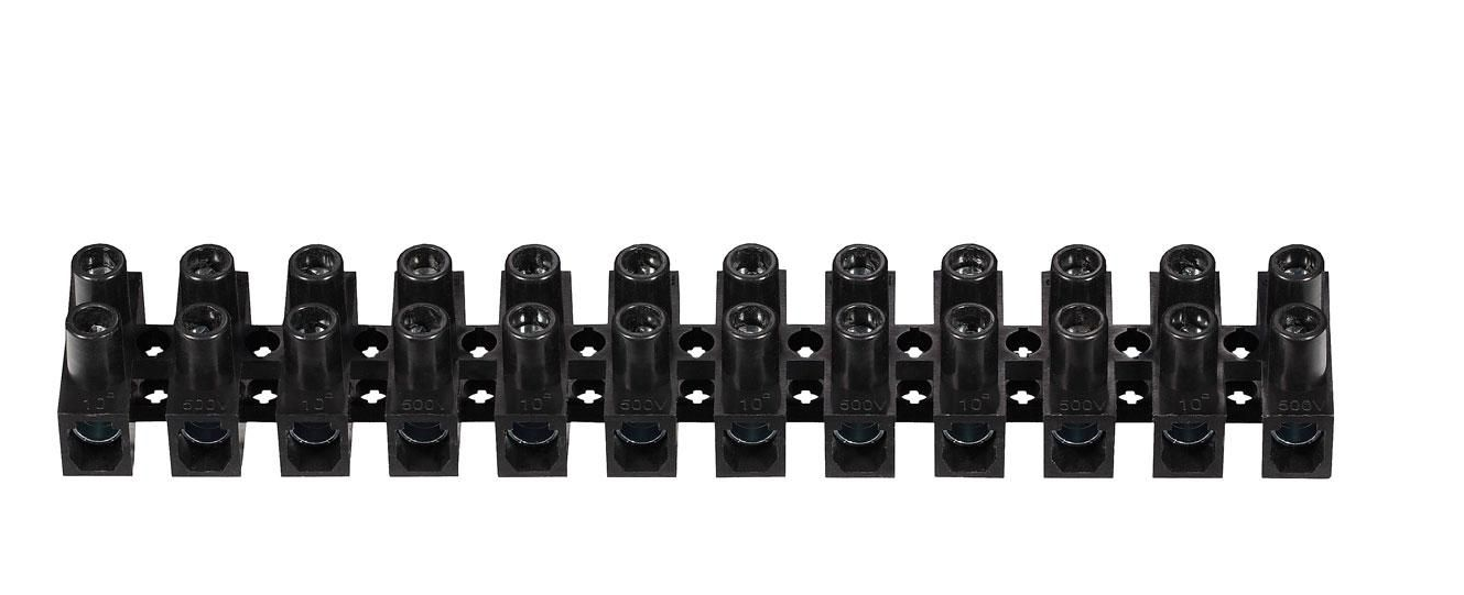 Klemmliist 12 paari 2,5–4 mm² must