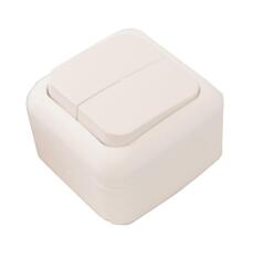 Grupilüliti pinnapealne, IP54, valge