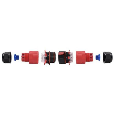 Ühendusmuhv IP68 3-pooluseline 0,5–2,5 mm² kaablile 6–11 mm