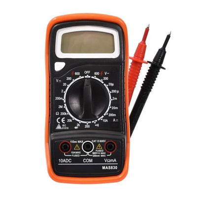 Digitaalne multimeeter MAS830BH, 600V 10A CATIII