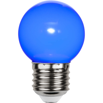 LED lamp E27 1W sinine