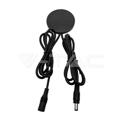 Peidetav puutedimmer LED-ribale 12–24V 72–144 W 6 A must IP20