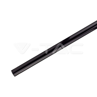 LED alumiinium nurgaprofiil 15,8×15,8 mm 2 m must IP20