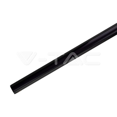 LED alumiinium nurgaprofiil 19×19 mm 2 m must IP20
