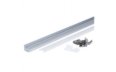 LED alumiiniumprofiil pp 17,2x14,4 2m hall IP20