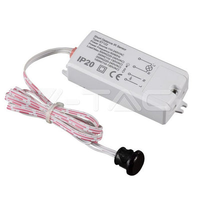Viipeliigutusega LED-lüliti 200 W 5–6 cm IP20