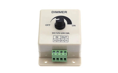 LED dimmer 12-24V 8A 96W