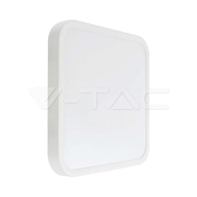 LED valgusti kandiline 18W 3000K 1800lm IP44 valge 225x225mm
