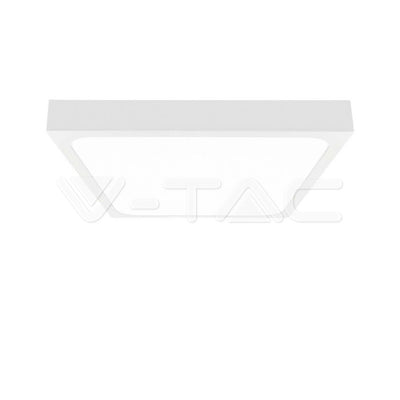 LED valgusti kandiline 18W 4000K 1800lm IP44 valge 225x225mm
