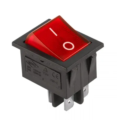 Klahvlüliti ON-OFF punane indikaatoriga