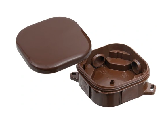 Harukarp ümar 90x90x40 pruun IP54