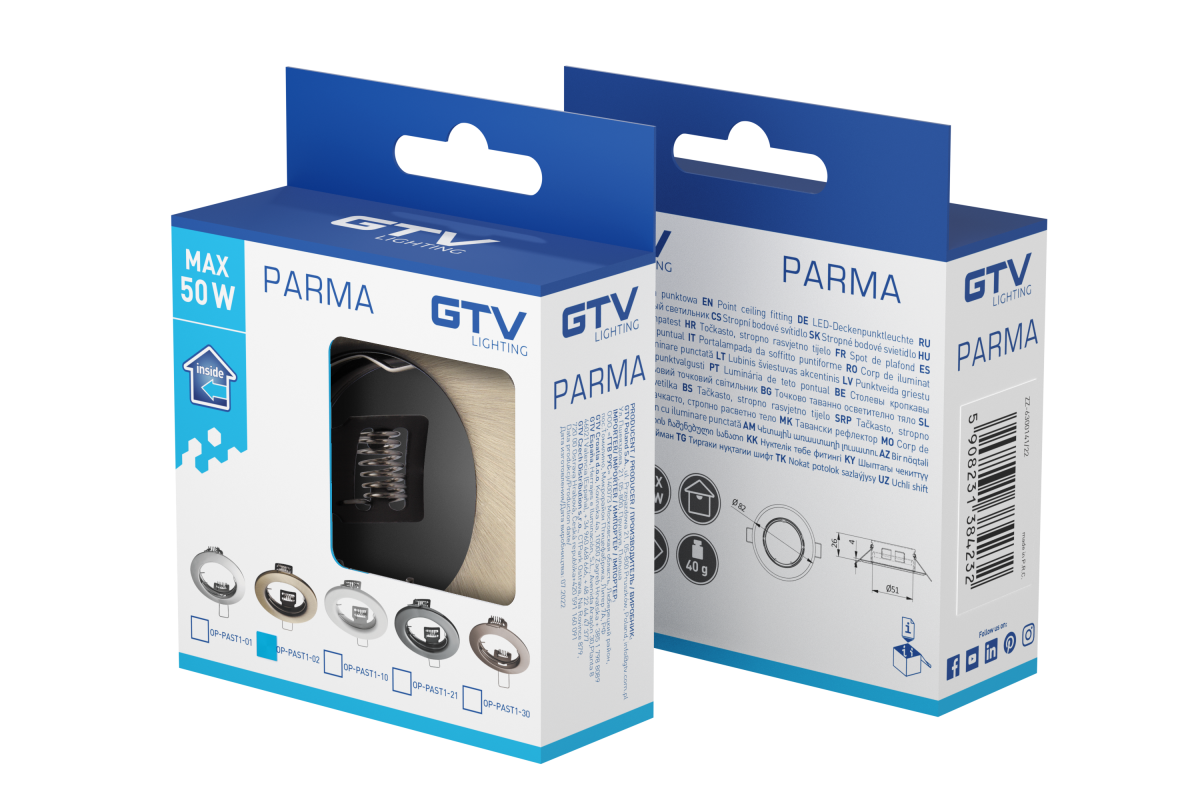 Ripplaevalgusti IP20 brass