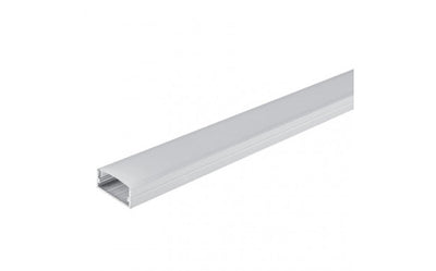 LED alumiinium profiil 23,5×9,8 mm 2 m hall IP20