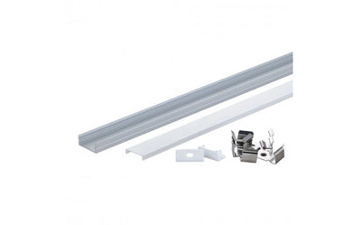 LED alumiiniumprofiil pp 23,5x10 2m hall