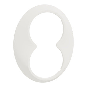 RENOVA Raam 2x ovaal valge