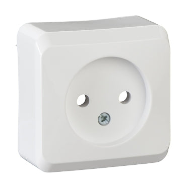 Pistikupesa m-ta pp. valge PRIMA