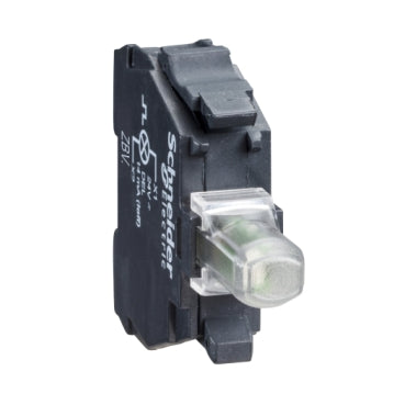 LED-element Schneider Electric ZBVBG5 Ø22 mm oranž 24–120 V AC/DC