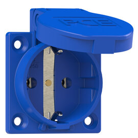 Kilbipesa 16A 2P+E 250VAC IP54 sinine, kruvid taga