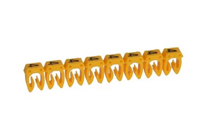 Juhtme number 4 CAB3 kollane kaablile 2.7-3.9mm