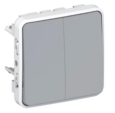 Grupilüliti IP55 süvistatav hall PLEXO