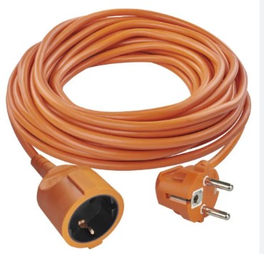 Jätkujuhe 15m 3x1,5 paind oranž