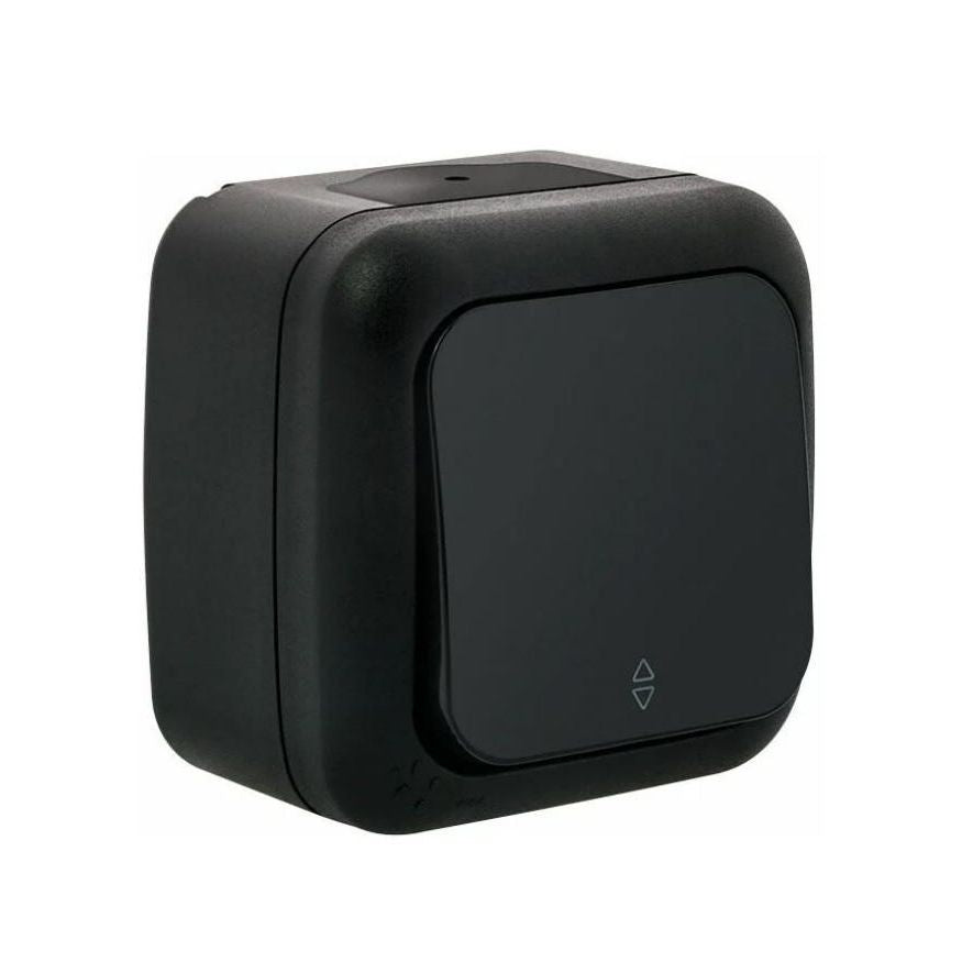 Veksellüliti pinnapealne IP54, must