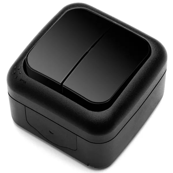 Grupilüliti pinnapealne IP54, must