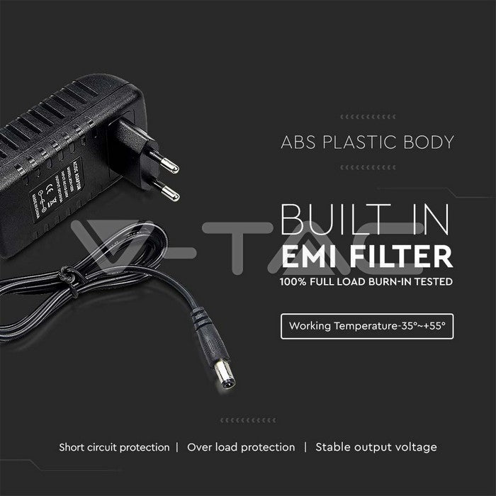 Toiteplokk pistikuga 12V 42W 3,5A IP44