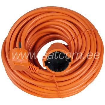 Jätkujuhe 30m 3x1,5 paindkaabel IP20 oranž