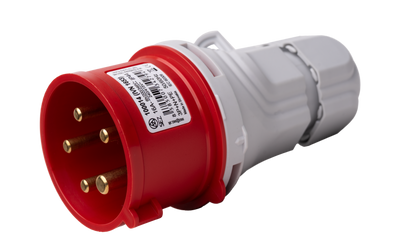 Pistik 16A 5P IP44 punane