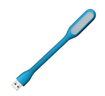 USB-valgusti LED 1,2W 50 lm 5V IP20 sinine 19×9×169 mm