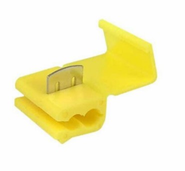 Juhtme kiirühendusklamber 4...6mm2 kollane