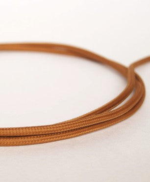Tekstiilkaabel 2x0,75 mm² pruun