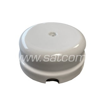 Keraamiline harutoos Ø78×35 mm pindpaigaldatav valge