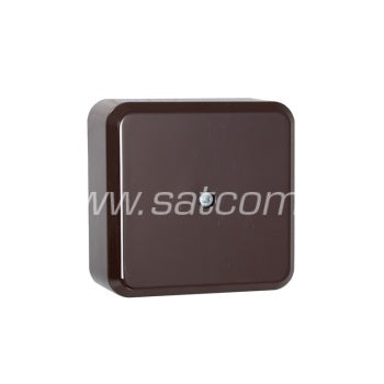 Harukarp 80×80×29 mm IP20 pruun
