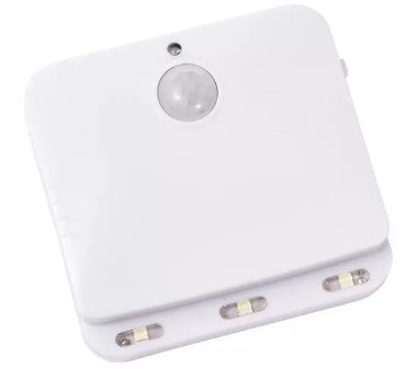 Kapivalgusti LED 2 tk 0,5W 80 lm 3×AAA IP20 liikumisanduriga valge