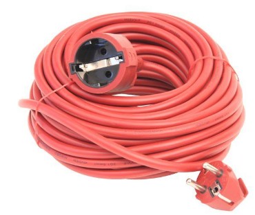 Jätkujuhe 20m 3x1,5 paindkaabel IP20 punane