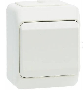 Veksellüliti pinnapealne valge IP44